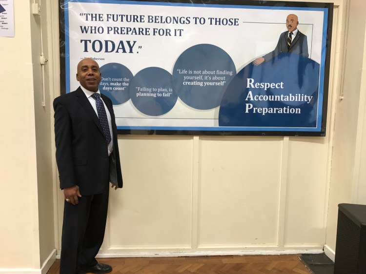 Jim Roberson 'The future belongs to those who prepare for it TODAY. Respect Accountability Preparation' - Jim Roberson motivational youth speaker motivating a student and coaching education in young people. Empowering and supporting them to be the best they can be in school, education and exam preparation.