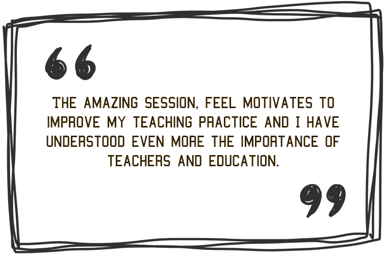 'The amazing session feel. Motivates to improve my teaching practice and I have understood even more the importance of teachers and education.' - Jim Roberson motivational youth speaker motivating a student and coaching education in young people. Empowering and supporting them to be the best they can be in school, education and exam preparation.
