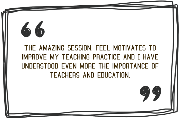 'The amazing session feel. Motivates to improve my teaching practice and I have understood even more the importance of teachers and education.' - Jim Roberson motivational youth speaker motivating a student and coaching education in young people. Empowering and supporting them to be the best they can be in school, education and exam preparation.
